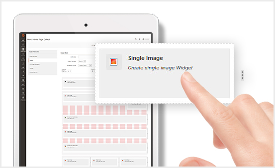drag n drop magento 2 page builder