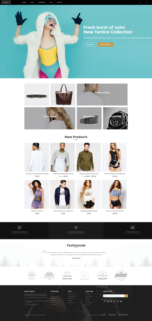 ves fasony- 6 magento 2 free themes