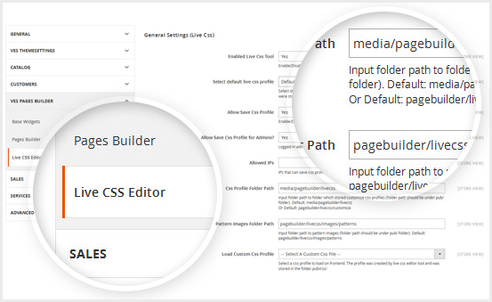 magento 2 skin builder