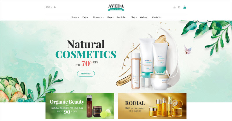 Ves avada Magento 2 Theme