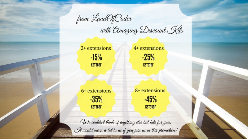 landofcoder discount kits