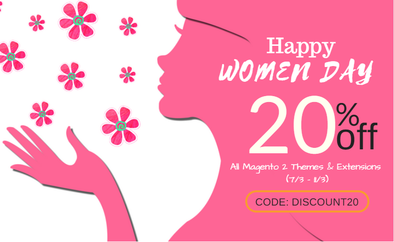 Happy International Women Day BIG SALE FOR ALL Landofcoder