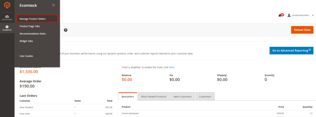 how to create product sliders in Magento 2 Recommended Product