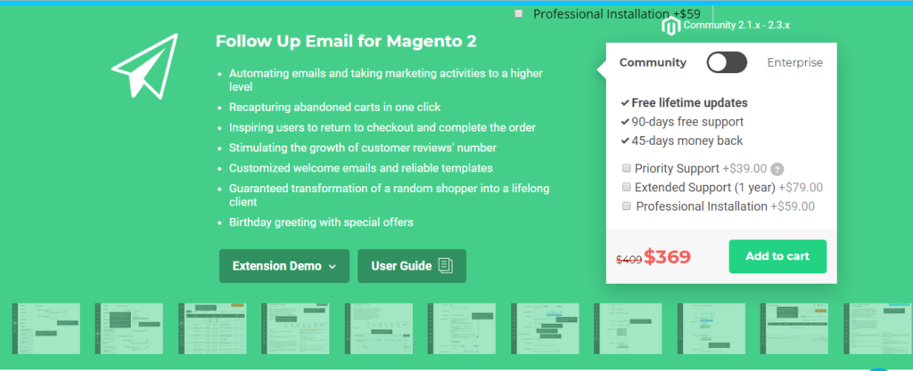 magento 2 follow up email extension