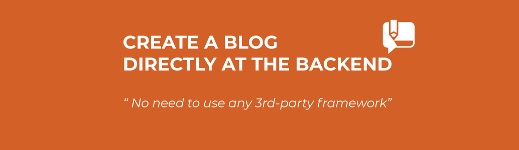 Better Blog for Magento 2 - create a blog directly at the back end