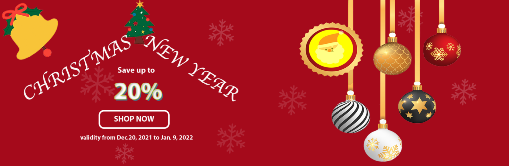 SALE OFF] 20% Off All Products On Christmas & New Year 2022