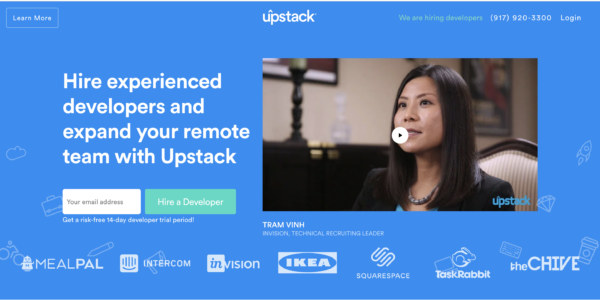 Upstack - Freelance Websites For Web Developers Hiring